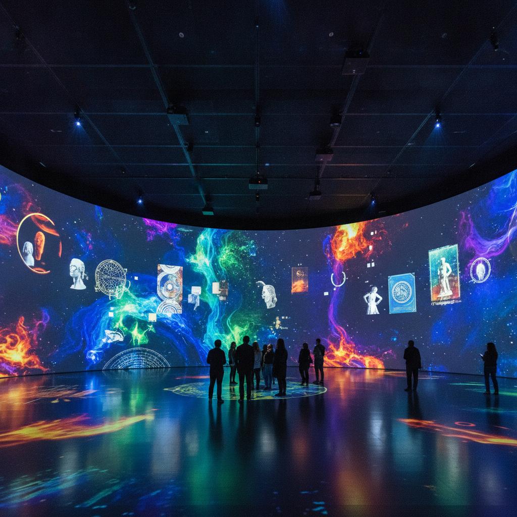 Projection Mapping et Musée Immersif : Müze Kolektifi Projection Mapping et Musée Immersif : Müze Kolektifi